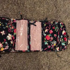 Vera Bradley Tri Fold toiletries bag